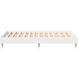 vidaXL Okvir kreveta bez madraca bijeli 120x200 cm izrađeno drvo | shoptok.hr