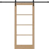 vidaXL drsna vrata s kompletom opreme 'ORKDAL'86x198.5 cm, notranja vrata 'ORKDAL'86x198.5x4 cm Masivni bor | Shoptok.si