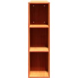 vidaXL Uzglavlje sa spremištem voštano smeđe 140cm od masivne borovine | shoptok.hr