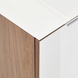 Mömax Široka Komoda Siena, Bela, Barve Oreha | Shoptok.si