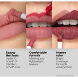 KIKO Milano Lasting Matte Veil dugotrajni tekući ruž za usne s mat efektom nijansa 09 Warm Rose 4 ml | shoptok.hr