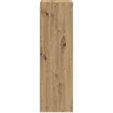 vidaXL Viseča omarica s polico Riga Umetni hrast 20 x 29,5 x 100 cm | Shoptok.si