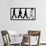 Wallity Zidna dekoracija The Beatles, 80x39cm, Crna | Eponuda.ba