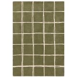 Asiatic Carpets Zeleni ručno rađen vunen tepih 160x230 cm – Cijene