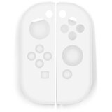 INF Silikonska zaščitna torbica za Switch Joycon White, (21745663) | Shoptok.si