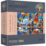 Trefl Wood Craft: Šareni baloni na vrući zrak 1000 kom vrhunske drvene puzzle - | shoptok.hr