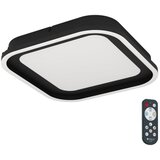 Eglo LED plafonjera Calagrano 900602, 11 W, s daljinskim, crna/bijela, 37,5x37,5 cm | shoptok.hr