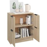  Komoda boja hrasta sonome 60 x 30 x 70 cm od konstruiranog drva Smeđa | Shoptok.si