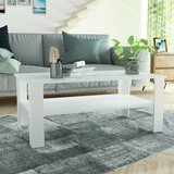 vidaXL Stolić za kavu od iverice 100x59x42 cm bijeli Cijene