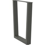 vidaXL Noge blagovaonskog stola V-oblika 2 kom antracit 60x(72-73,3)cm | shoptok.hr