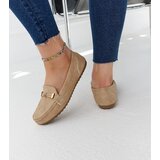 Gemre Beige matte-finish loafers Scafati | shoptok.hr