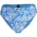 Trendyol Blue Floral Pattern High Waist Bikini Bottom | ePonuda.com