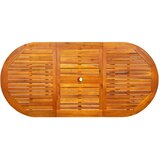  Vrtni blagovaonski stol (120-170) x 80 x 75 cm od drva bagrema | shoptok.hr