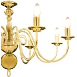  Luster zlatni 8 x žarulja E14 | shoptok.hr