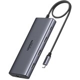 Ugreen HUB USB-C 2X HDMI 3X USB ZA PRENOSNIK IN MAC 8K PD 100W, (5000261435) | Shoptok.si
