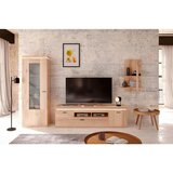 Mömax tv-element vancouver, barva hrasta, led | Shoptok.si