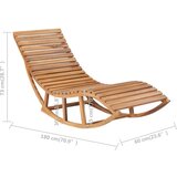  Ležaljka za ljuljanje s jastukom od masivne tikovine | shoptok.hr
