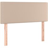  LED uzglavlje boja cappuccina 80 x 5 x 78/88 cm od umjetne kože | shoptok.hr