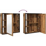 Ormarić za kupaonsko ogledalo staro drvo 60x16x60 cm inženjerski drvo | shoptok.hr