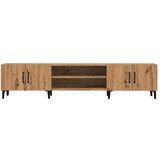vidaXL TV omarica artisian hrast 180x31,5x40 cm inženirski les | Shoptok.si