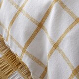 Catherine Lansfield Žuta flanelska posteljina za bračni krevet 200x200 cm Gingham Check – | shoptok.hr