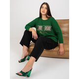 VITON Blouse-VI-BZ-2901.49P-dark green | Shoptok.si