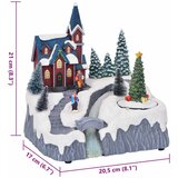 Dekoracija Božićnog Sela Šareni 20,5 x 17 x 21 cm Plastika | shoptok.hr