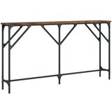  Konzolni stol boja hrasta 140x23x75 cm od konstruiranog drva | shoptok.hr