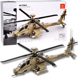  Wange konstrukcijske kocke borbeni helikopter AH-64, 259 dijelova | shoptok.hr
