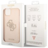 Guess GUHCP14SPCUGL4GTR ovitek za iphone 14 6.1 - prozoren z zlatimi bleščicami | Shoptok.si
