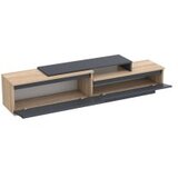 Hanah home TV polica Pure Sonomo Anthracite