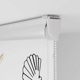 Rolo zavjesa za tuš s kazetom 70x240 cm širina tkanine 66 cm | shoptok.hr