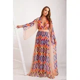 Ženski kaftan Anna šareni
