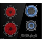 Klarstein MultiChef 4 kombinirana plinska ploča, Crna Cijene