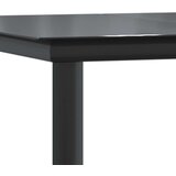  Vrtna garnitura - 8-dijelni vrtni blagovaonski set s jastucima poliratan i staklo Smeđa 200 x 100 x 74 cm 8 | shoptok.hr