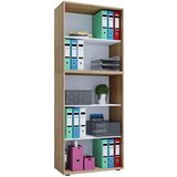 MID.YOU pisarniški regal lona xxl, hrast | Shoptok.si