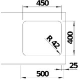 Blanco solis 450-U inox, dorada četkom 490x440/185 | ePonuda.com