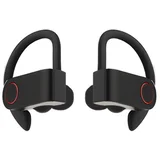 Eko, Bluetooth 5.0 Running Edition Brezžične stereo slušalke z mikrofonom, Črna / Rdeča, (5000231646)