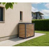  Westman maska za vanjsku jedinicu klime Boxa S | 56x100x92 | Drveni izgled | shoptok.hr