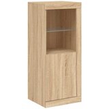  Komode s LED svjetlima 3 kom boja hrasta sonome | shoptok.hr