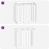 vidaXL Maslinasta Čelik 110 x 50 x 105 cm Pokrov za klima uređaj | shoptok.hr