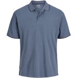 JJ Rebel muška polo majica 12271166, sivo-teget Cene