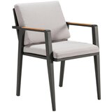 Ambia Garden VRTNI SEDEŽ tikovina aluminij antracit, svetlo siva | Shoptok.si