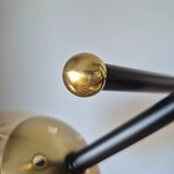  Prislonjen luster MALENA 6xE14/5W/230V zlatna/crna/dimljeno bež | Eponuda.com