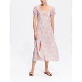 Reserved Midi haljina cvjetnog uzorka - ružičasta | shoptok.hr