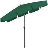  Suncobran za plažu zeleni 200 x 125 cm | shoptok.hr