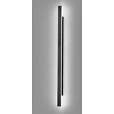  LED spoljašnje zidno svetlo WOW LED/20W/230V 3000/4000/6000K 120cm IP54 crna | Eponuda.com
