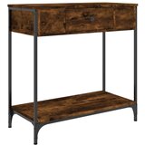  Konzolni stol boja hrasta 75 x 34,5 x 75 cm konstruirano drvo | Eponuda.com