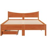  Okvir kreveta s ladicama voštano smeđi 150x200 cm od borovine | shoptok.hr