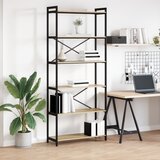 vidaXL Knjižna omara sonoma hrast 80 x 30 x 188 cm Konstruiran les Cene